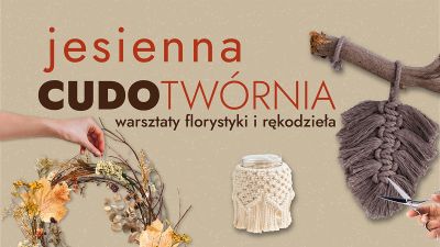 Grafika promująca Jesienną Cudotwórnię 2025